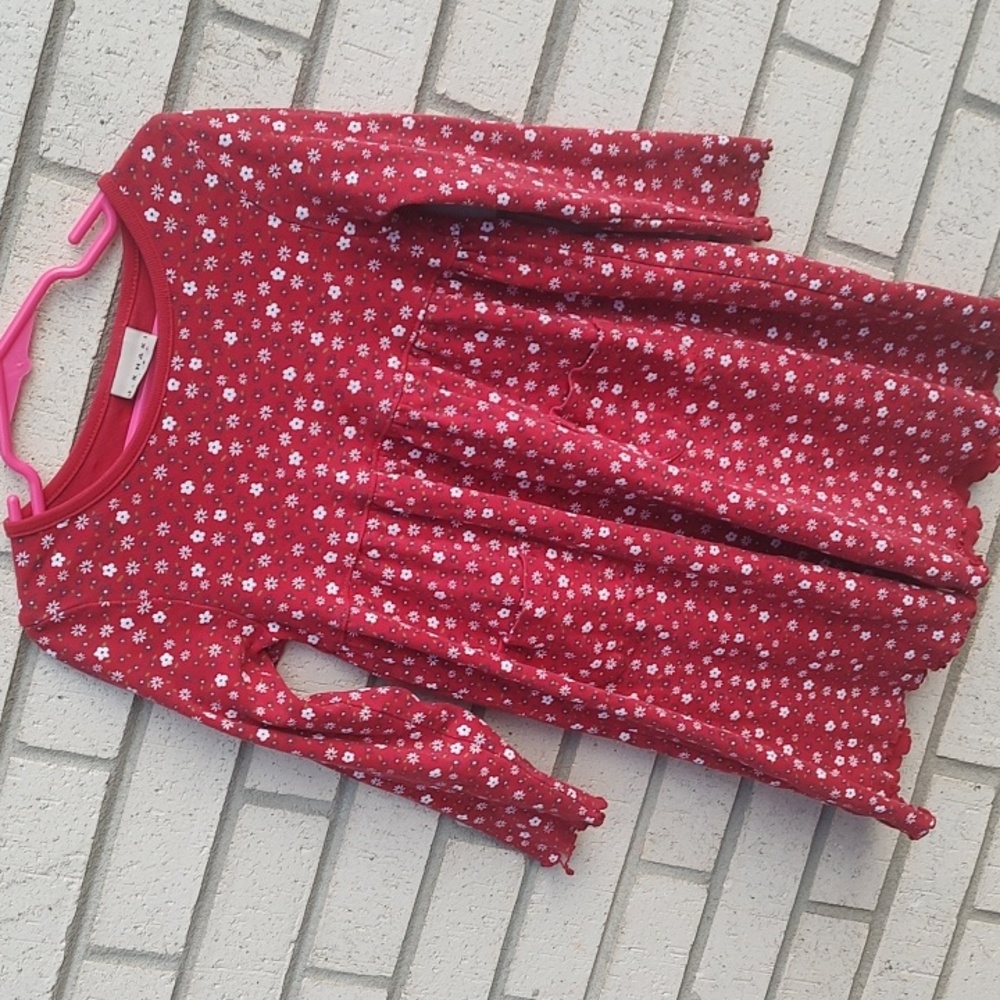 J. Khaki Red Dress - Picture 3 of 9